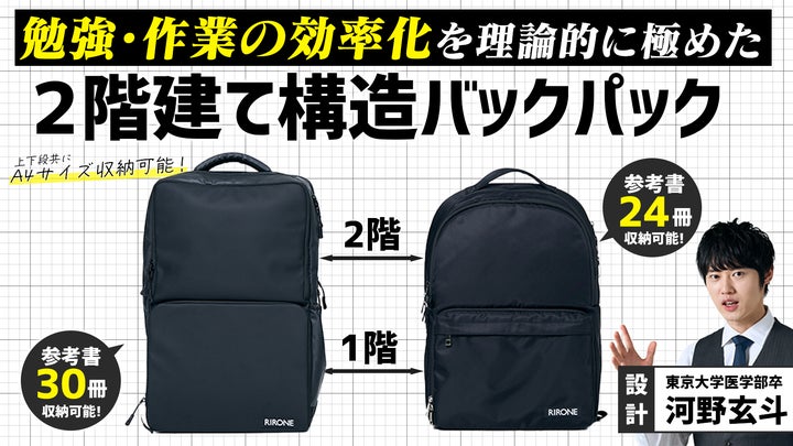 RIRONE リュック 河野玄斗 113106-2-