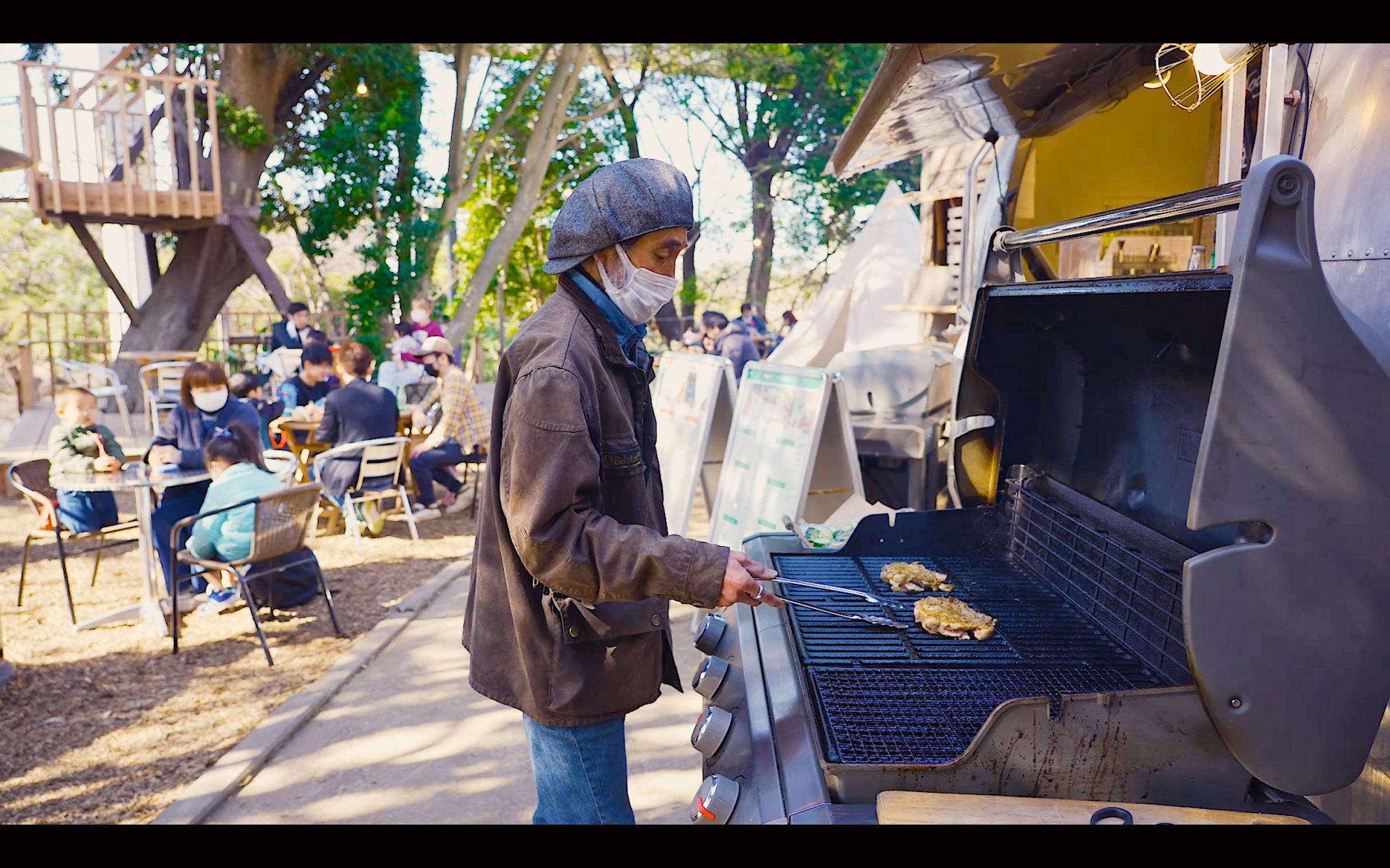 ⾼級BBQ機材「WEBER」でのBBQ