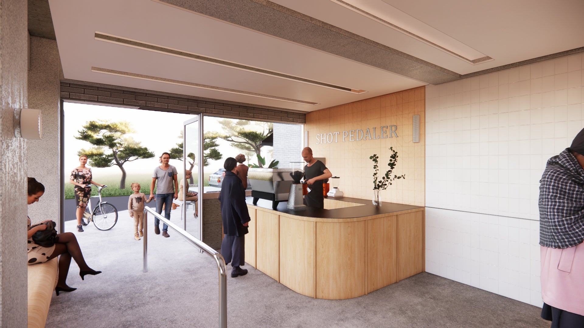 coffee stand PERCH　パース 