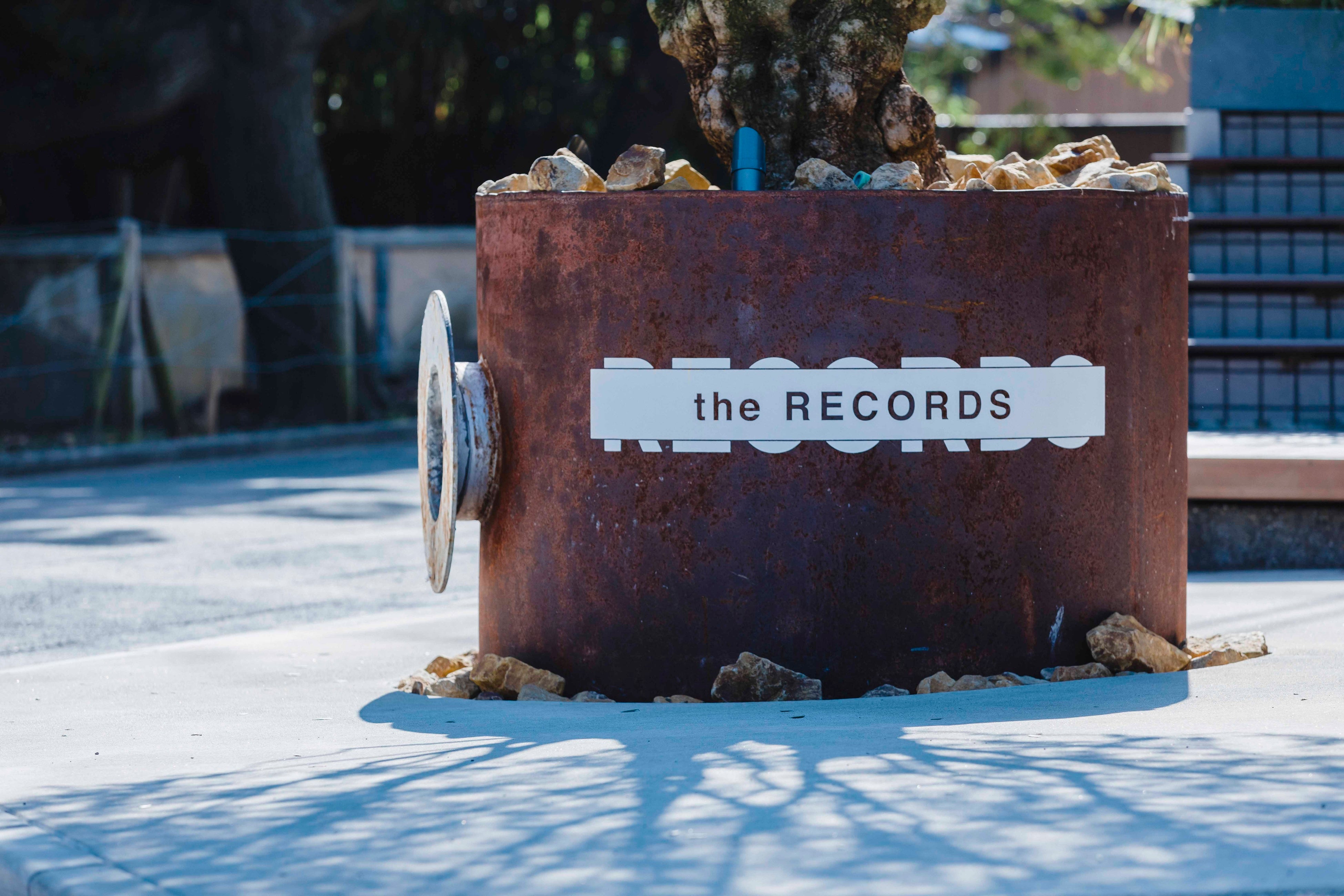 元々屋上にあったボイラータンク