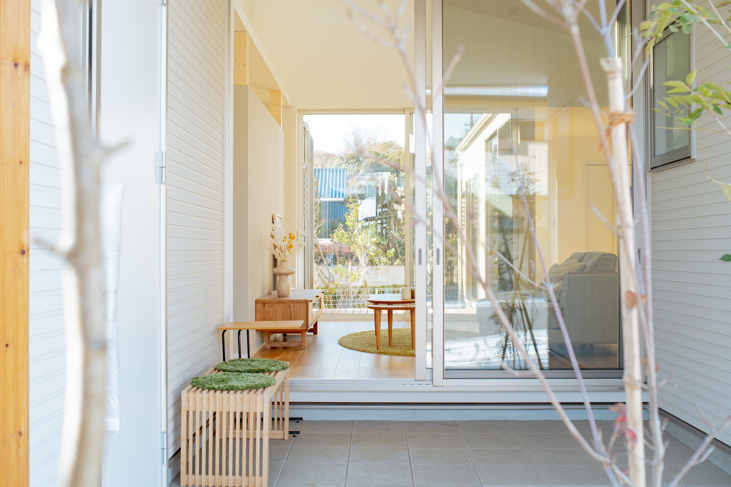 モリニアル新検見川北　外観（現地写真）