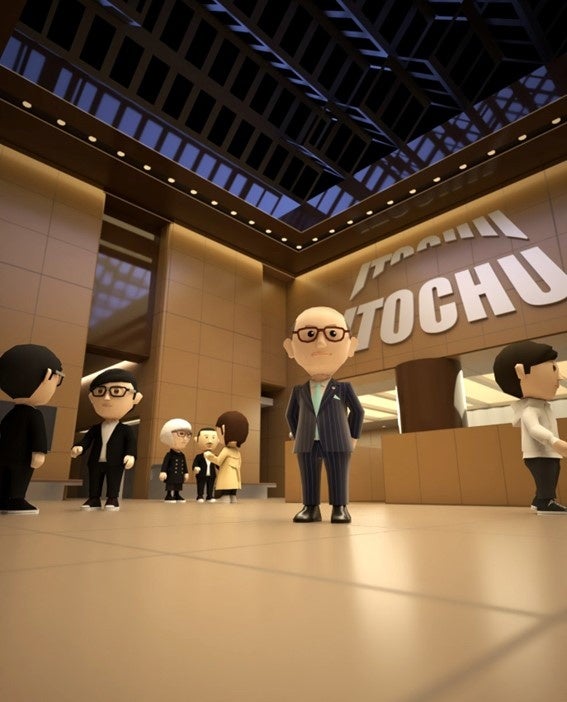 ※伊藤忠本社エントランスVR空間