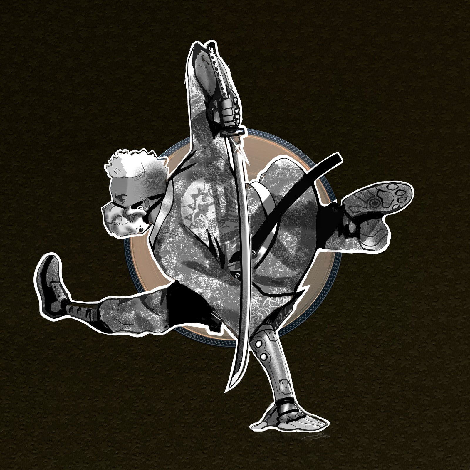 「BBOY IN THE SAMURAI SHADOW」