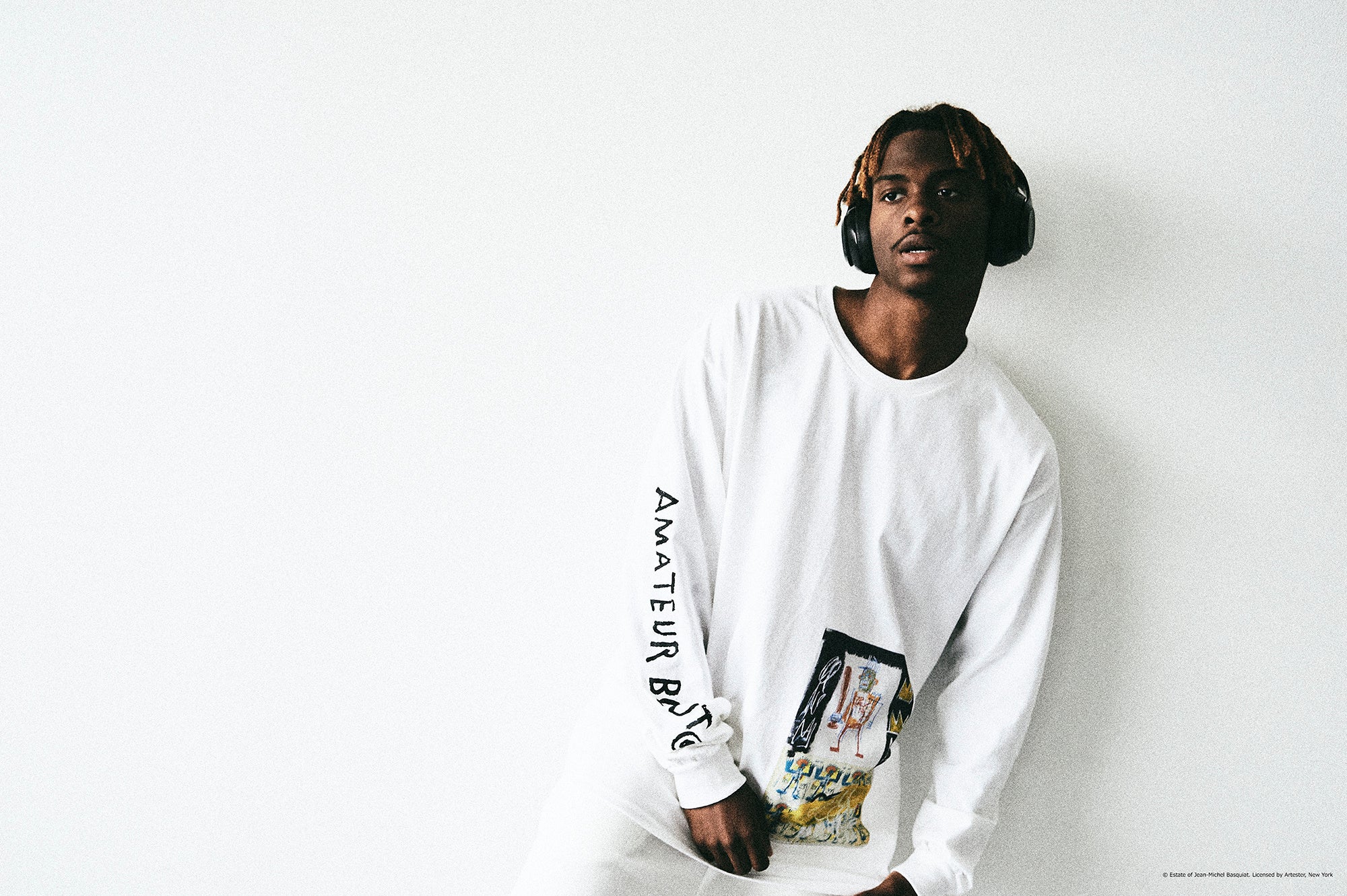 【最終値下】Basquiat x 　バスキア　コラボジャケット　新品未使用 ニューエラ×ジャン＝ミシェル・バスキアのコラボキャップ、“王冠