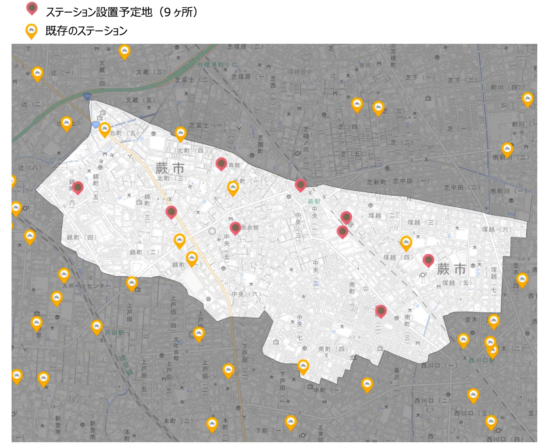 ※地図出典：地理院地図