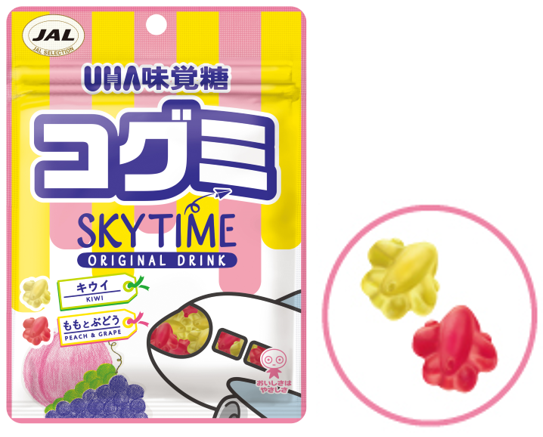 JALオリジナルドリンク「スカイタイム」とコグミがコラボ！／ UHA味覚