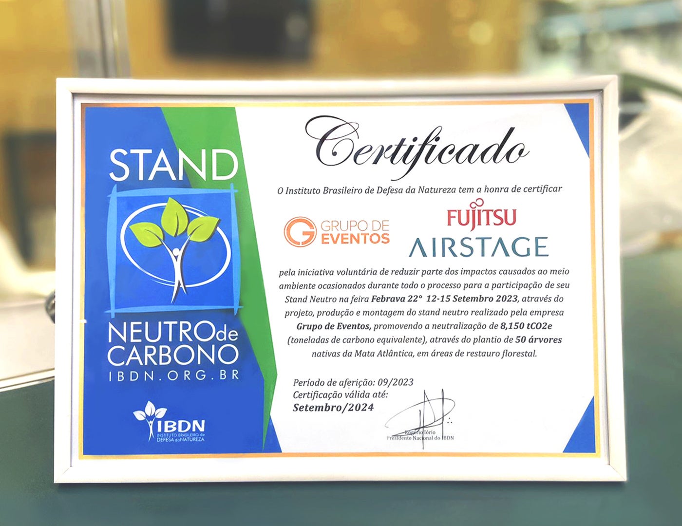 カーボンニュートラルブース認証