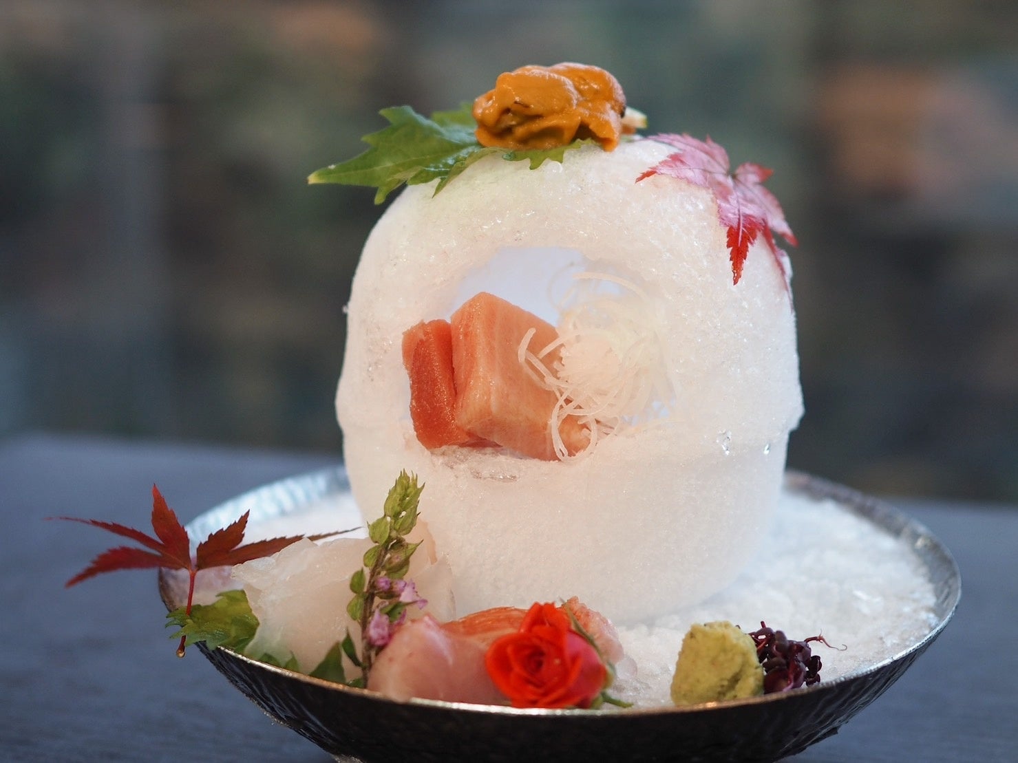 視覚と味覚を楽しむお造里