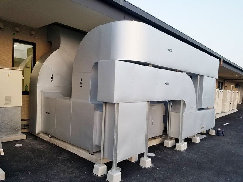 ラッキング工事