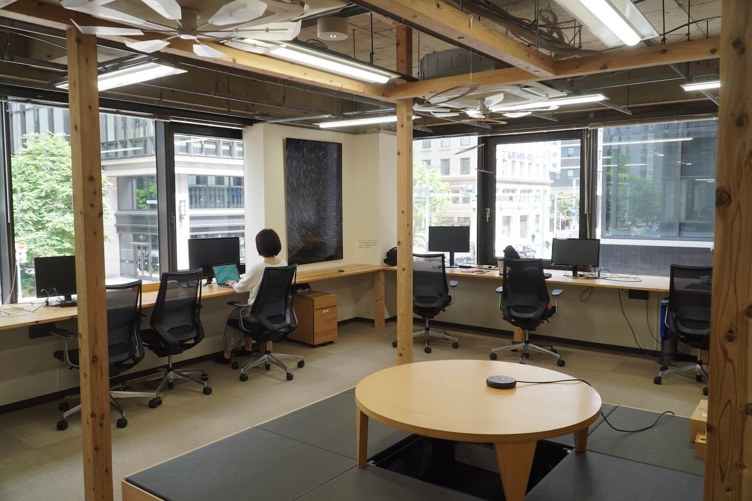 ガランとした東京オフィス