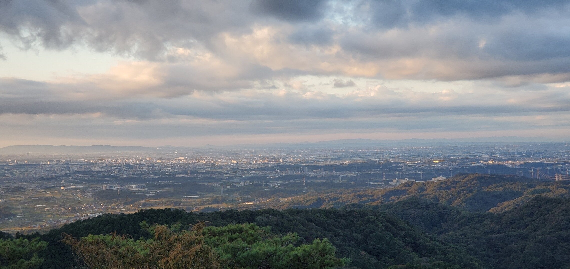 猿投山・山頂からの景色
