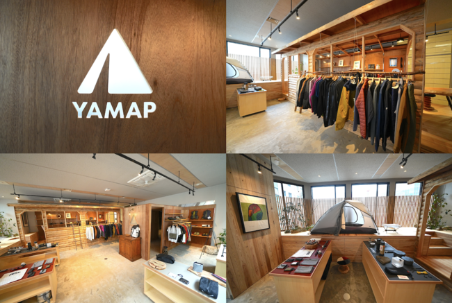 直営コンセプトストア『YAMAP STORE』対馬の海ごみ問題を身近に感じられる仕様に