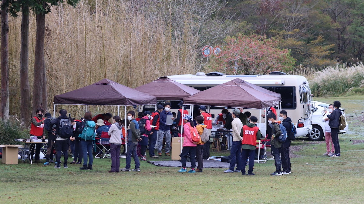 大分県別府市の日向岳（1085 m）にて実証実験を実施（2022年10月）