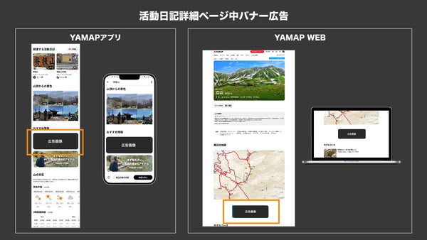 YAMAP Ads Basicプラン画像