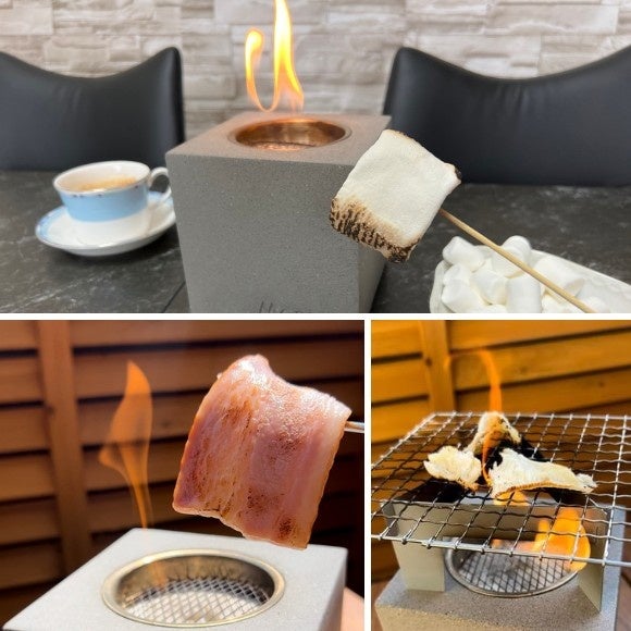 焼きマシュマロや炙りエイヒレも絶品