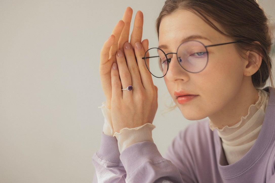 ちゅるんと輝くリングが気分を上げてくれる