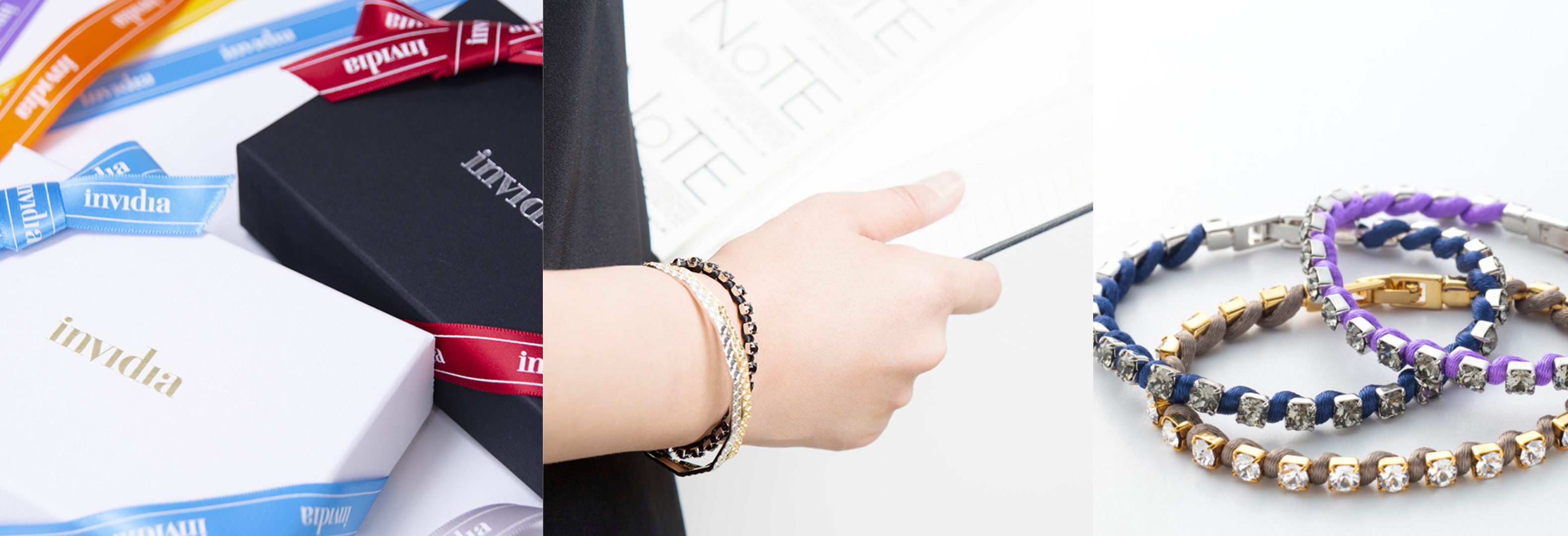 商品カラーに合わせたリボンが可愛い