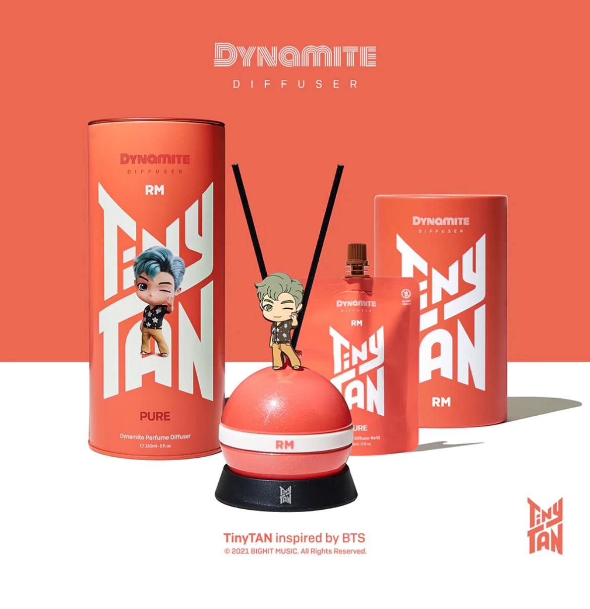 株式会社TRIP ONは、【BTS TinyTAN - VISSLA Dynamite Diffuser】を