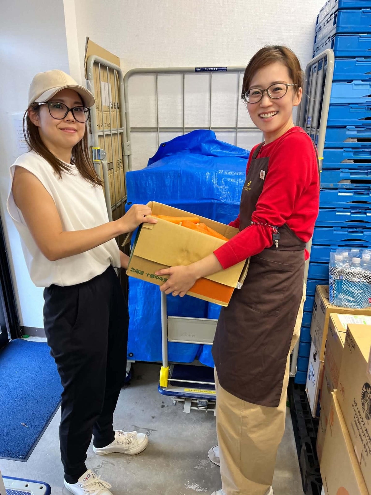 適正な需給バランスを保つため市場以外へ出荷された北海道のにんじん約20トン、こども食堂などへ