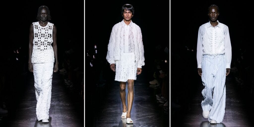 TAAKK パリファッションウィークメンズ 2024SSより