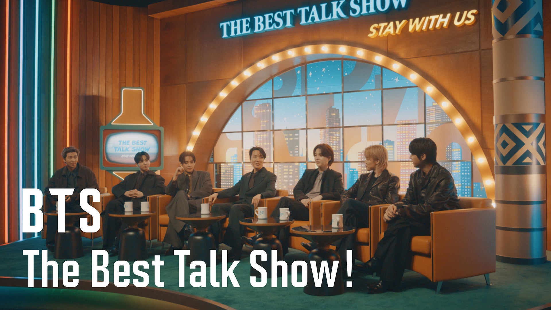 BTSの新トークショー〈BTS:The Best Talk Show! 〉Leminoで独占配信中。ドコモMAX with BTSの新ビジュアルも公開！