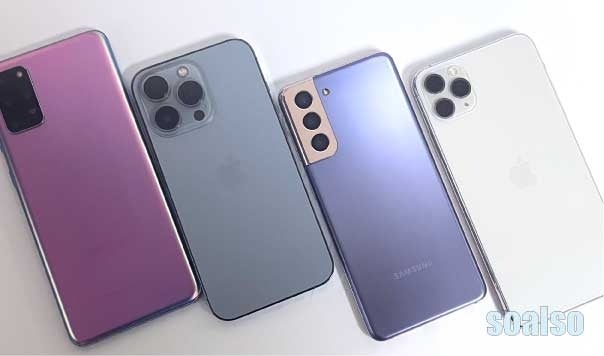 Galaxy、iPhoneの中古スマートフォンを豊富に取り揃え
