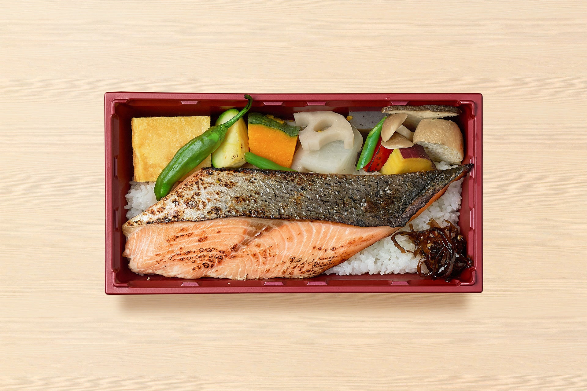 熟成漬け焼き弁当（サーモン）