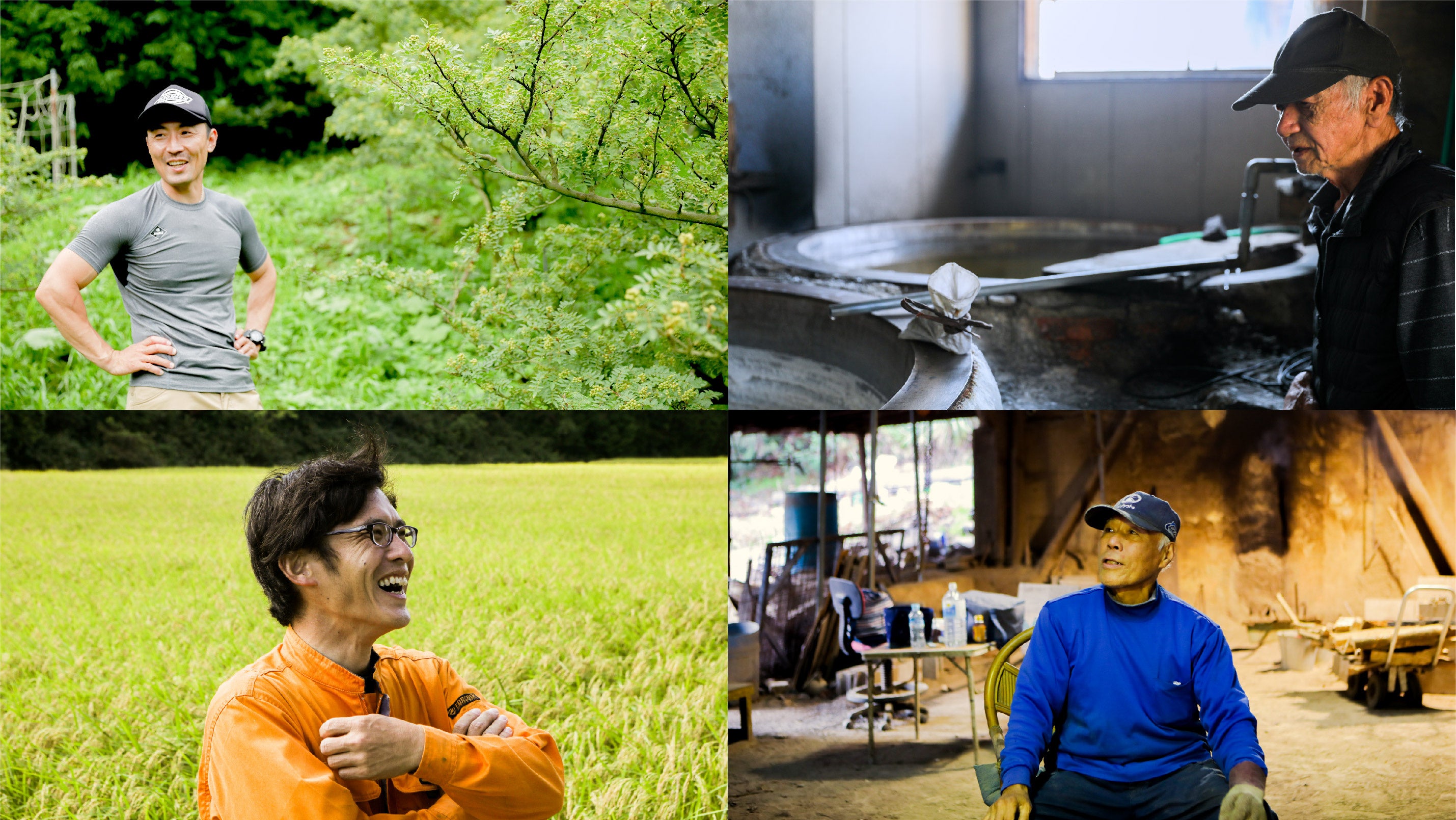 産地巡りで出会った生産者の方々