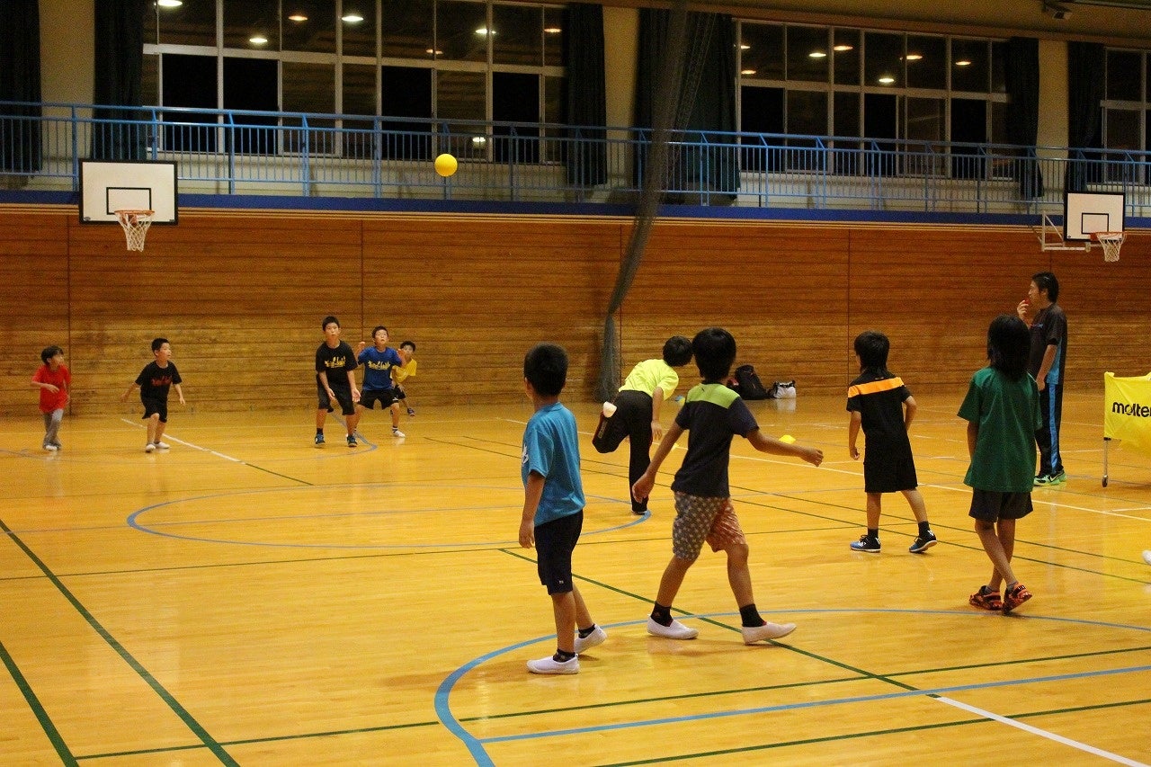 ドッジボールスクールの様子