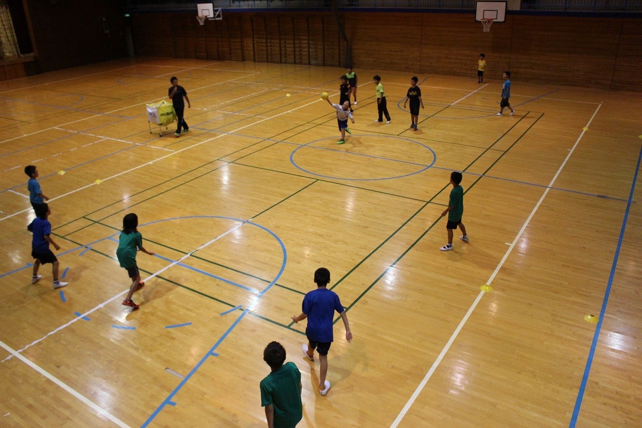 ドッジボールスクールの様子
