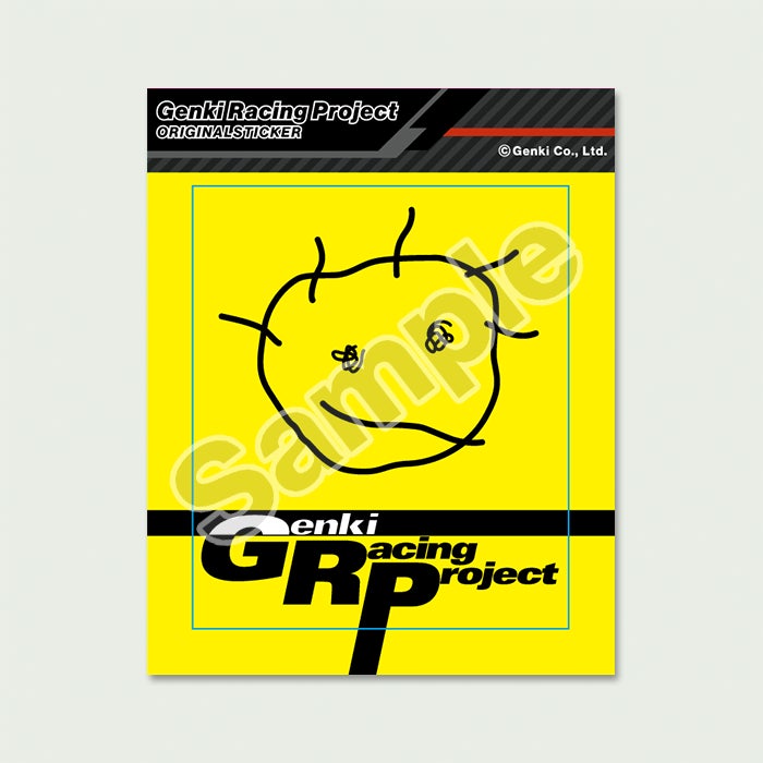 ■GRP ロゴステッカー Ver. B/660円(税込)