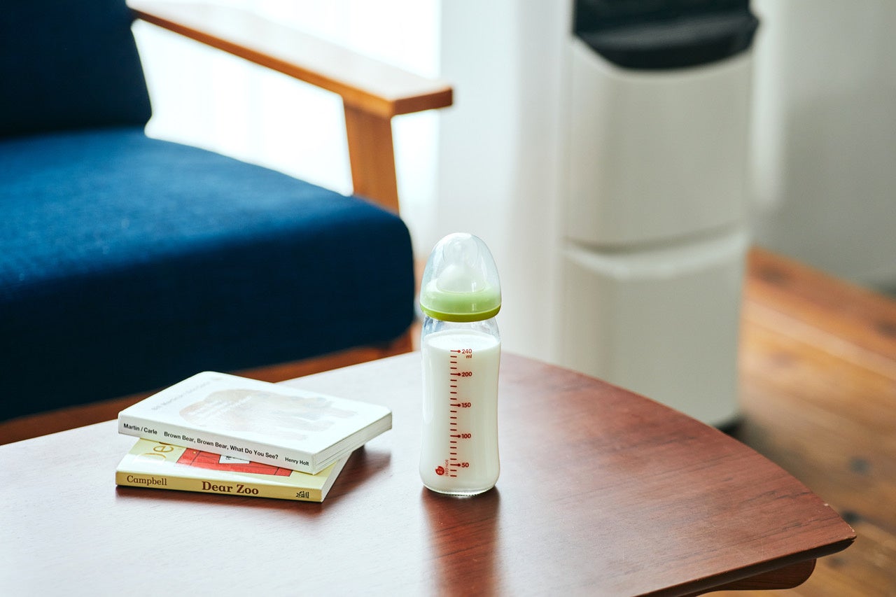 温度調整ができるので赤ちゃんのミルク作りもぴったり。