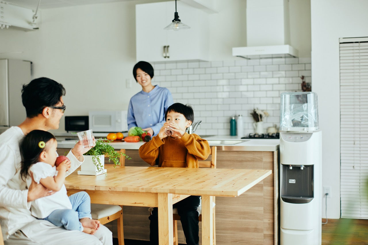 家族の健康を支える毎日の飲料水として最適です。