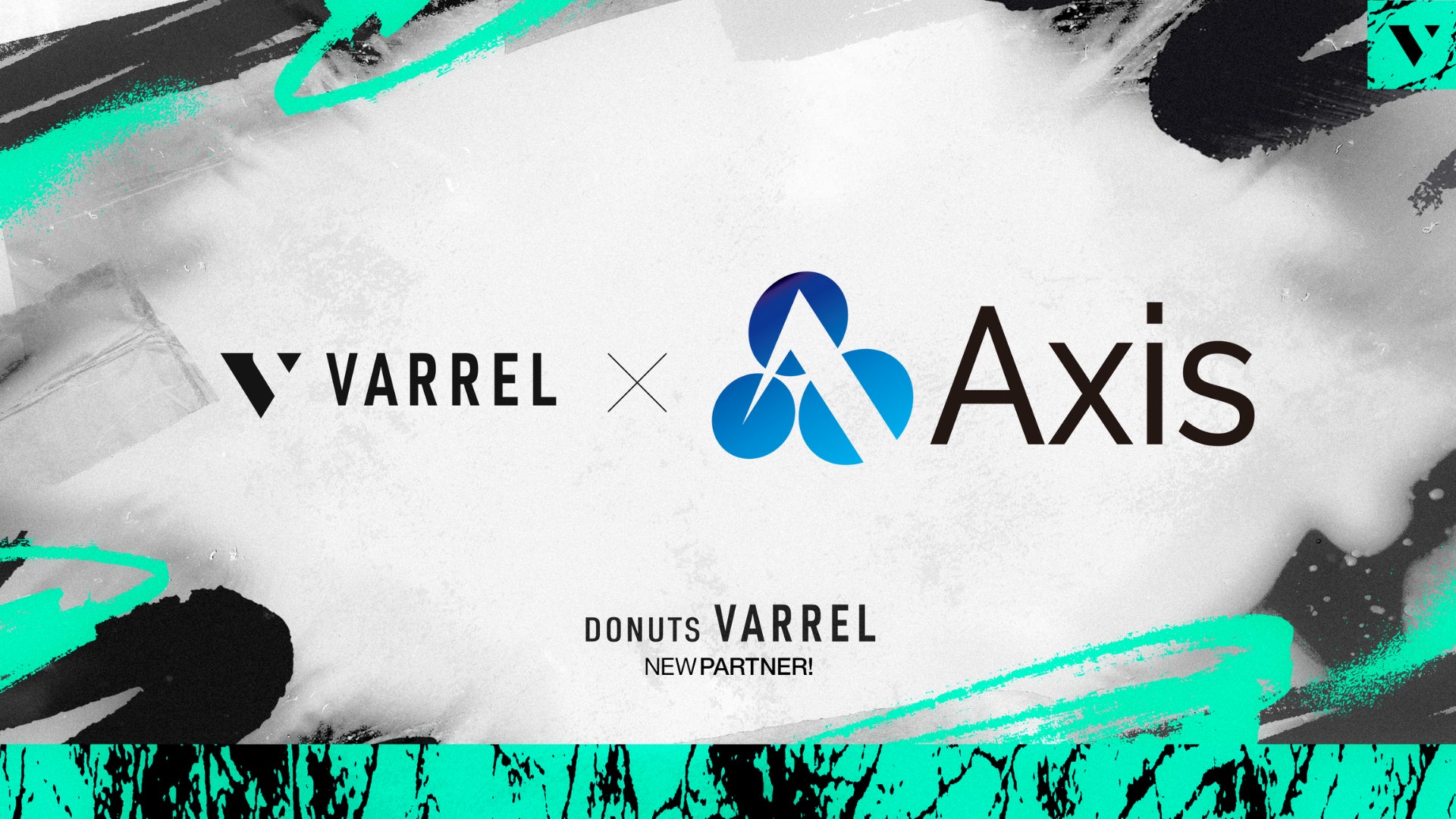 DONUTS VARREL、アクシスとスポンサー契約!eスポーツ発展へ協業 DONUTS VARREL、アクシスとスポンサー契約!eスポーツ発展へ協業