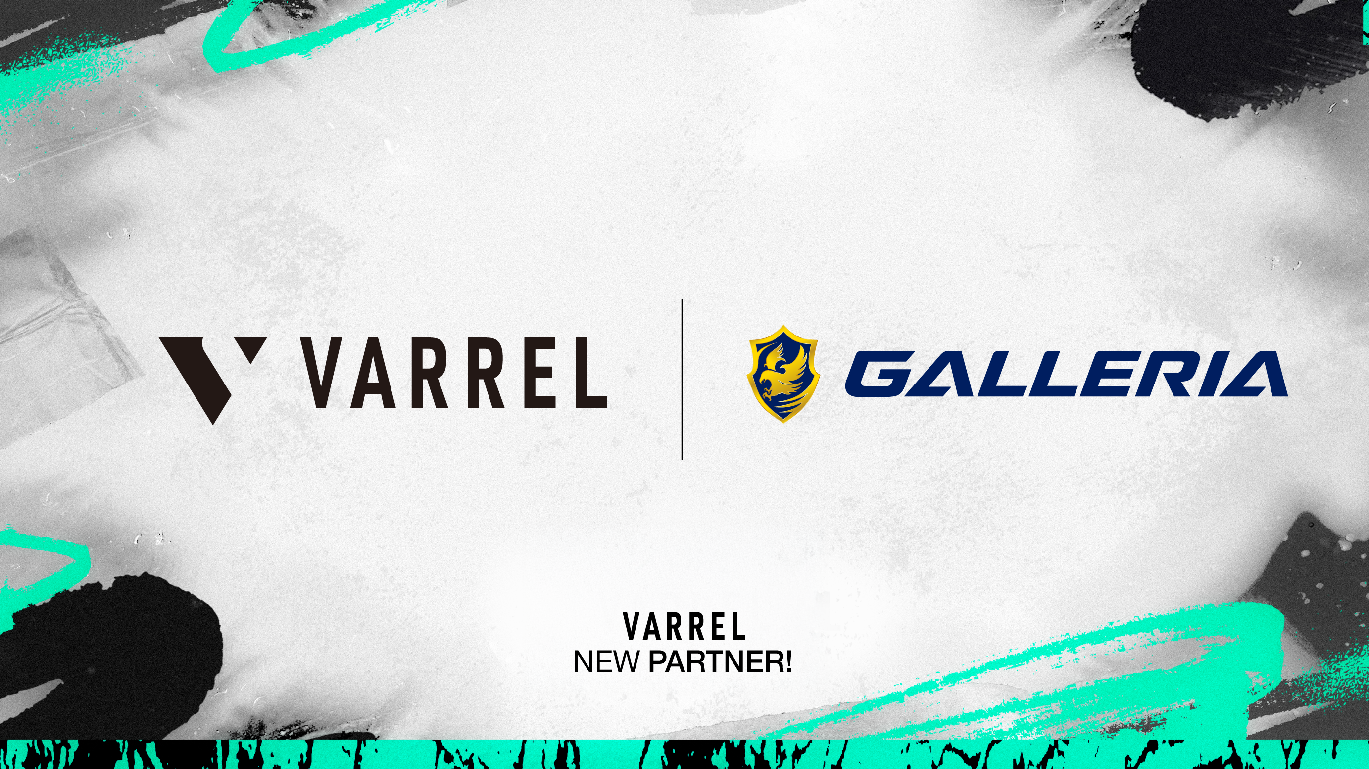 VARREL、GALLERIAとスポンサー契約！最強タッグ誕生