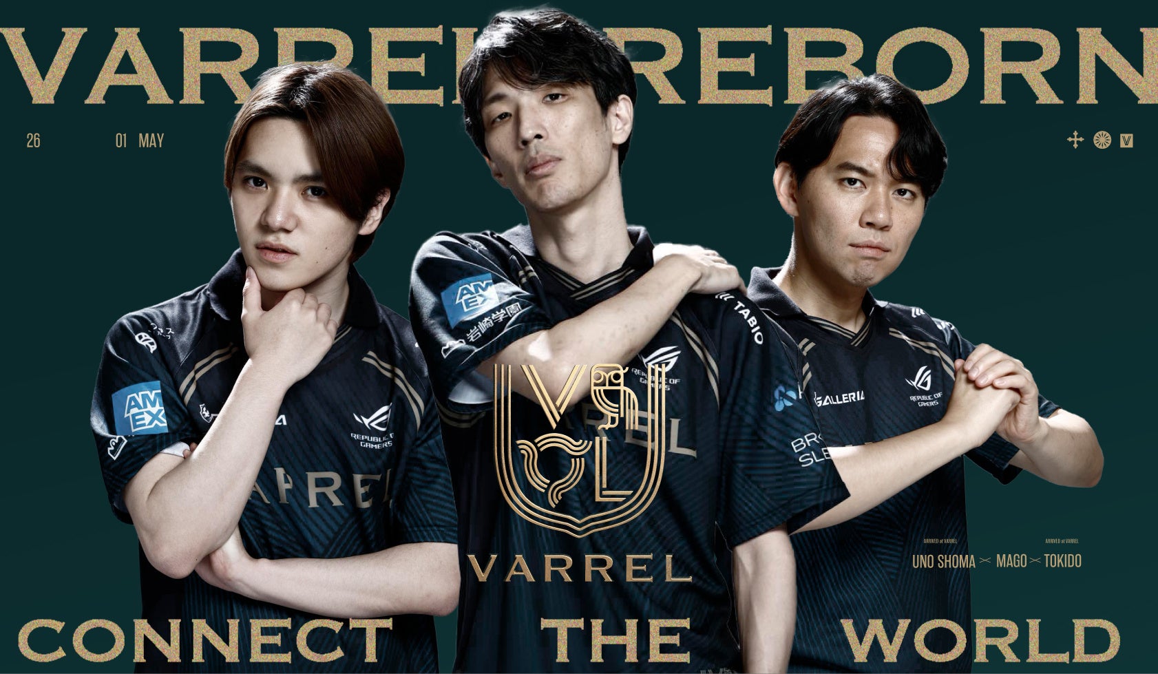 宇野昌磨＆ときど『VARREL』加入！eスポーツ界に衝撃