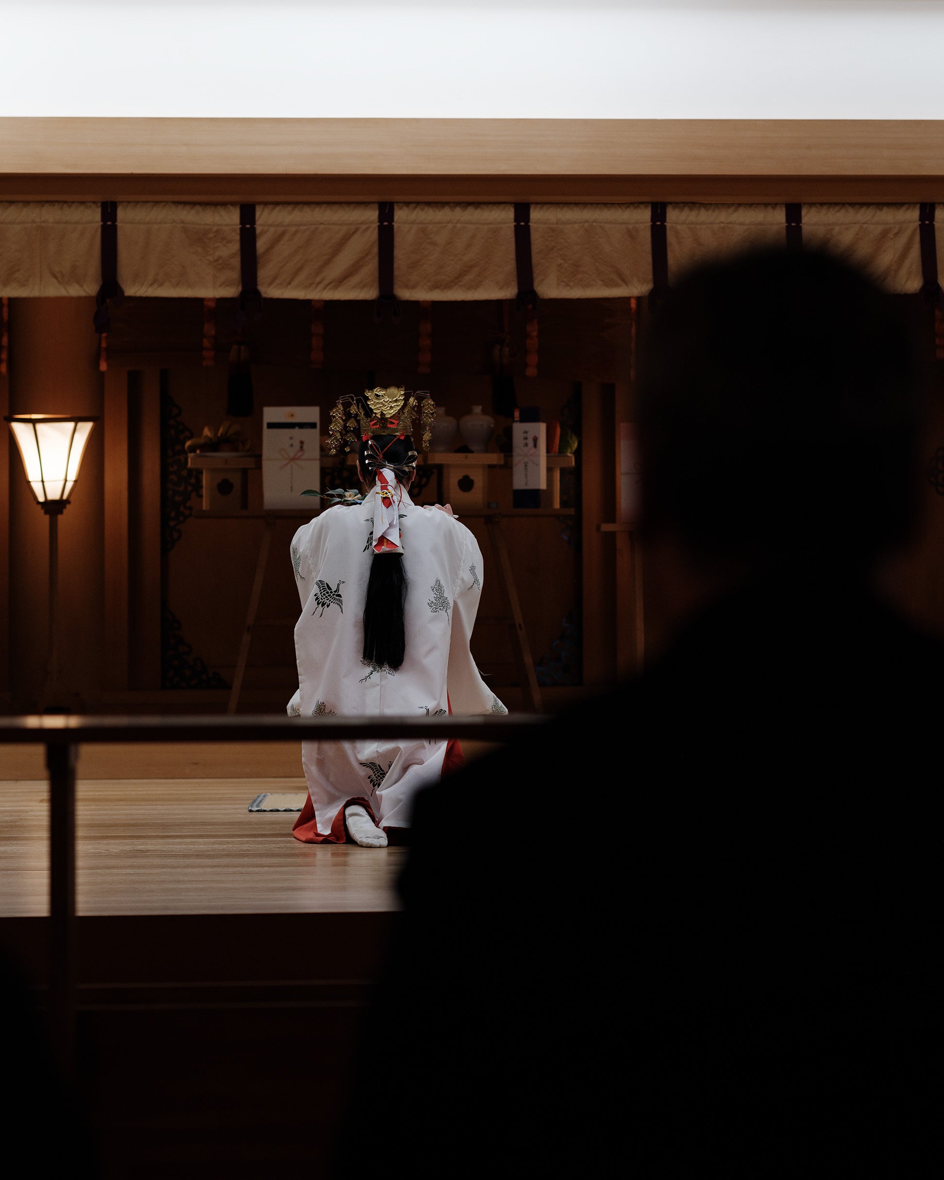 熊野大社にて御祈禱を受ける様子③