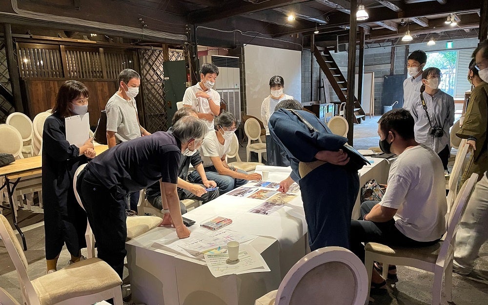 集い・発想を共有していく場のイメージ