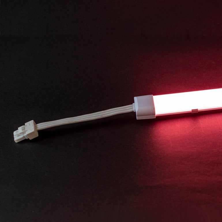 レッド100V棚下ライト