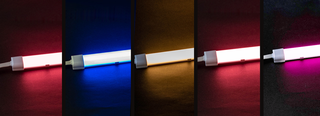 LEDカラー棚下ライト