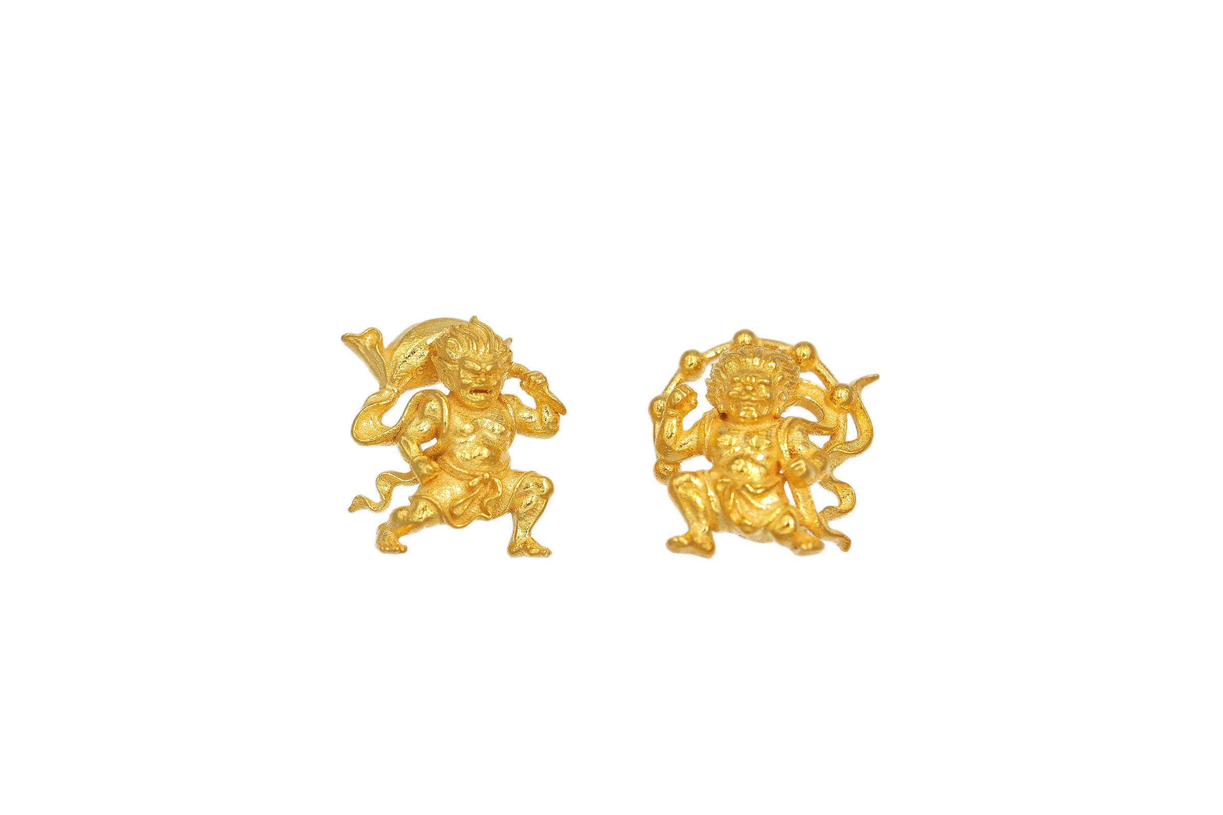 金価格急騰】。指先サイズに込められた「技術と美しさ」。純金の「風神