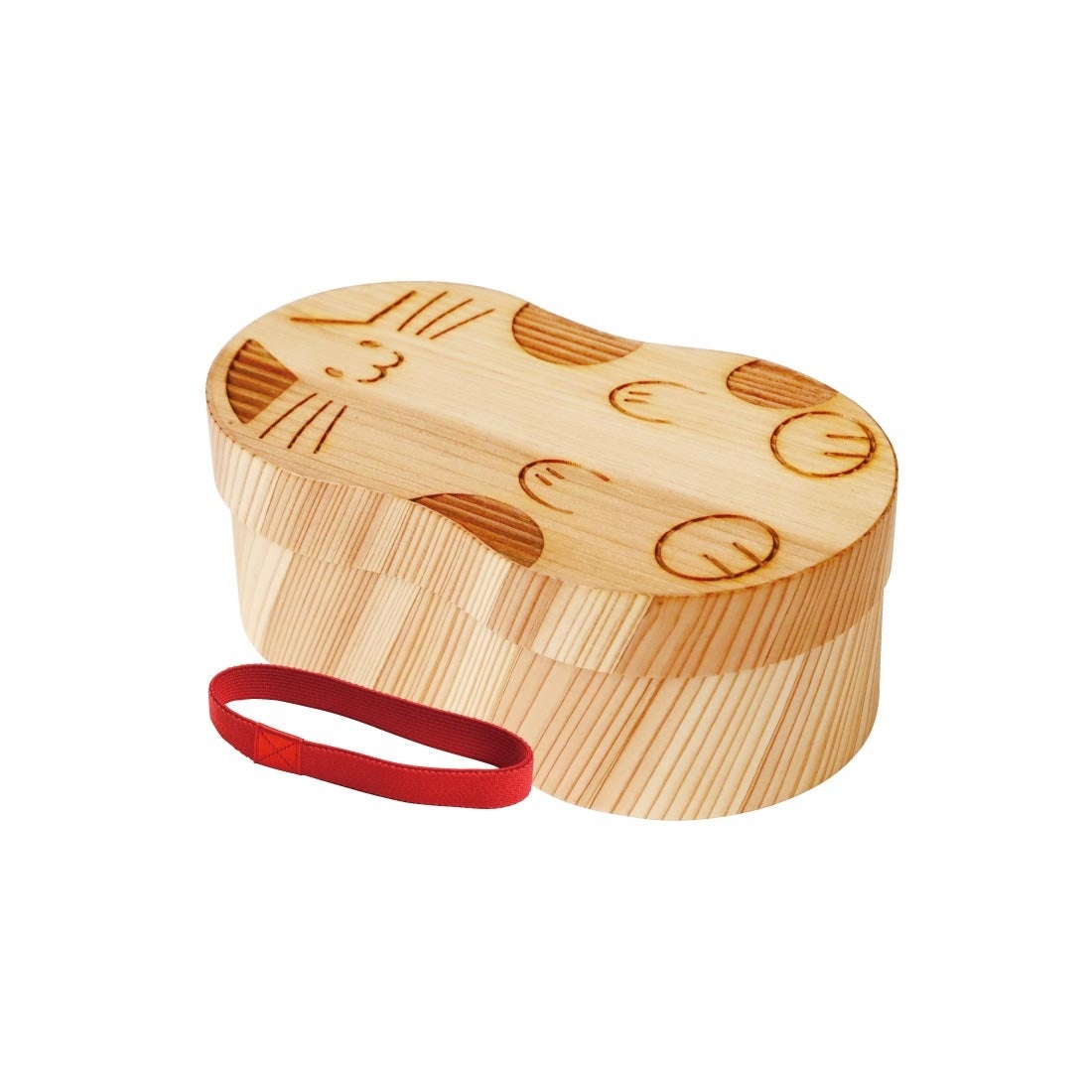 日本の弁当箱　ブチ