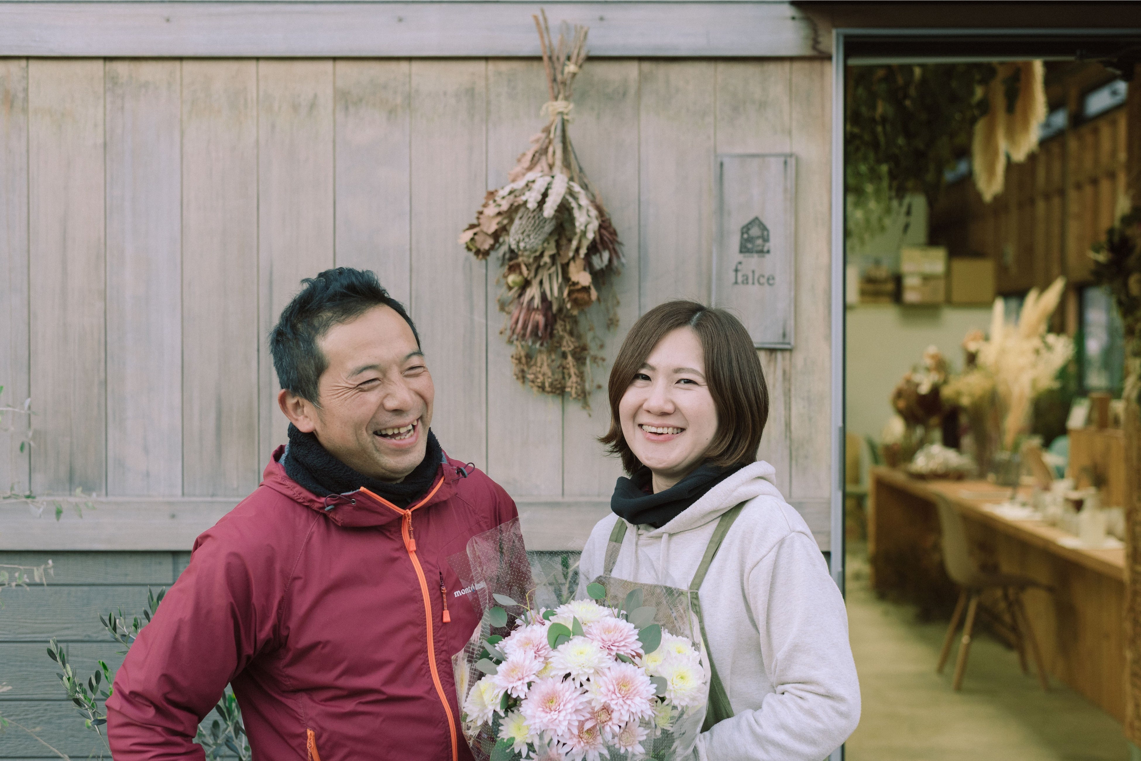 株式会社ファルチェ鎌田社長と典子夫人