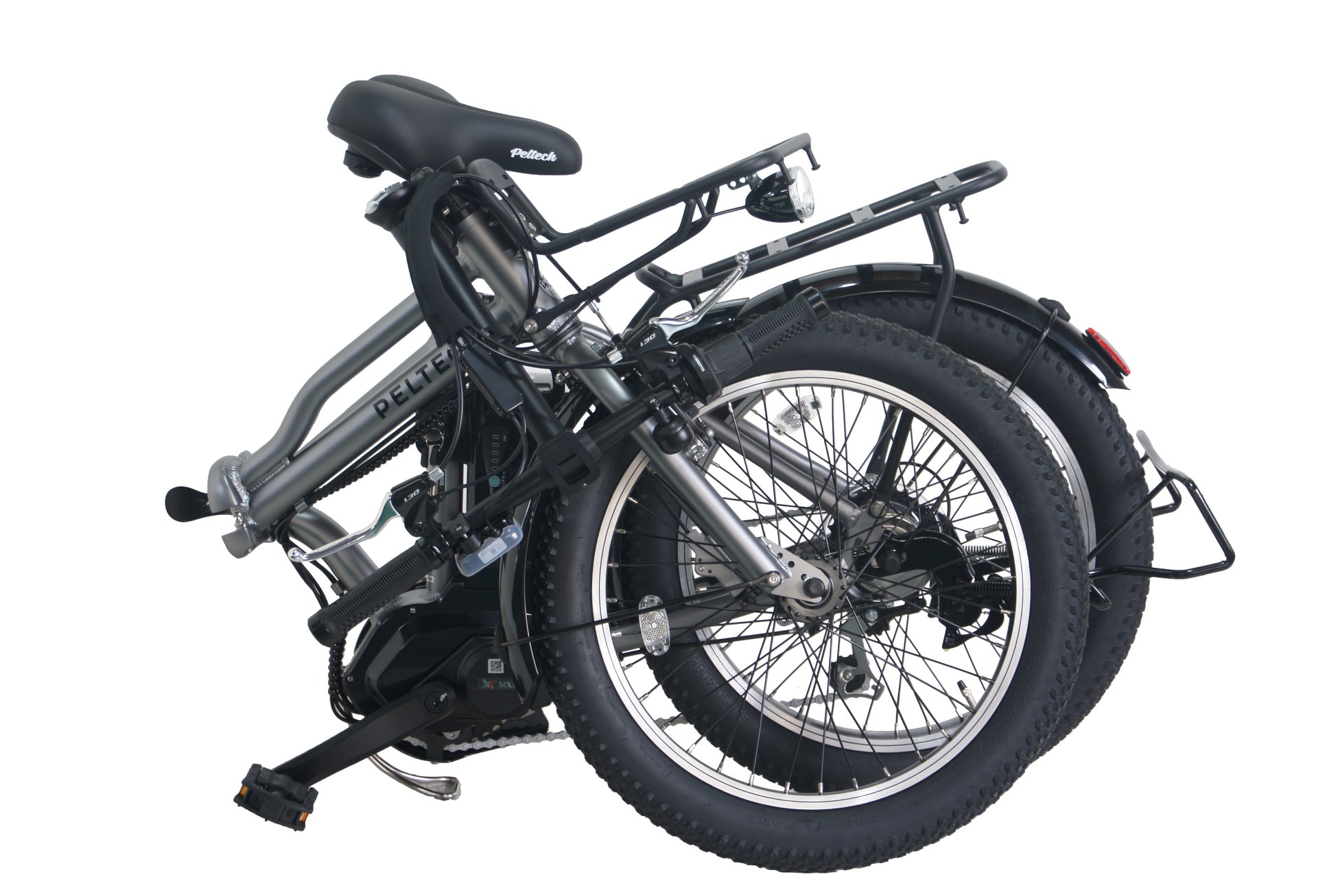 折りたたみ式電動アシスト自転車 ブラック 新製品発売】電動アシスト自転車「PELTECH X」登場!パワフルな