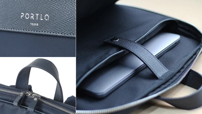 PORTLA ビジネスバッグ 新商品『薄型・軽量 ミニマルなビジネスリュック』