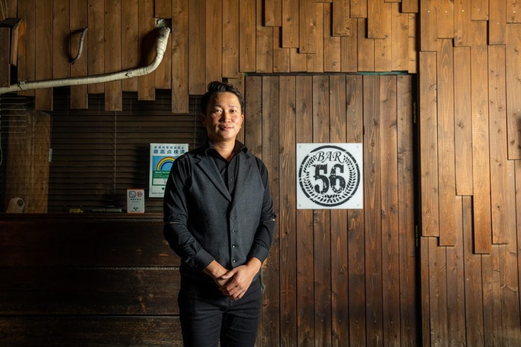 東京都西五反田にあるバー「Bar56」オーナー兼バーテンダーの深谷氏