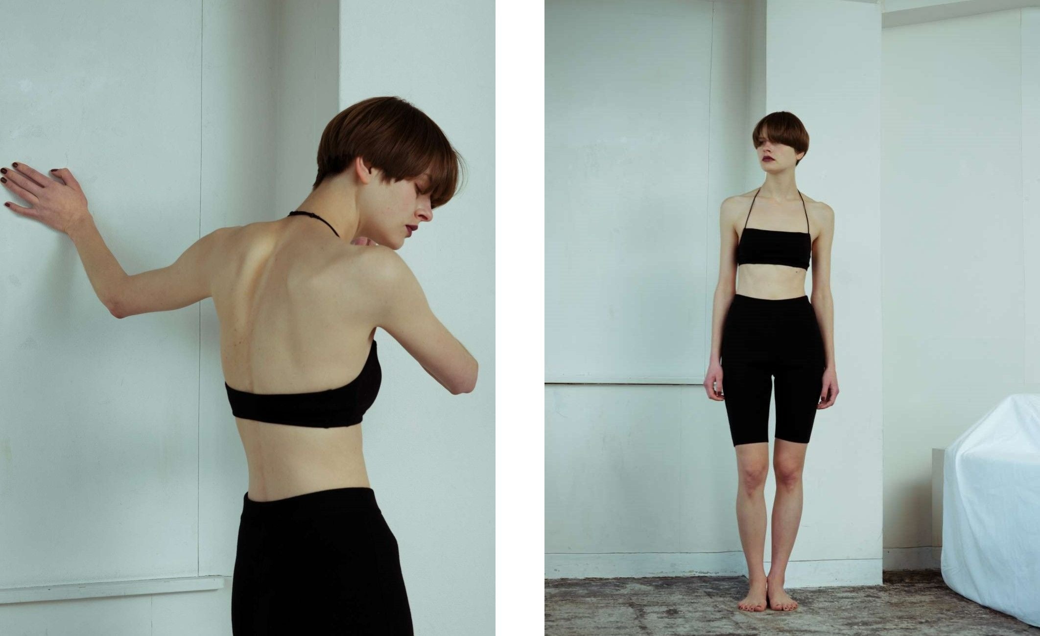 Bra ¥9,900・Bike Pants ¥17,600