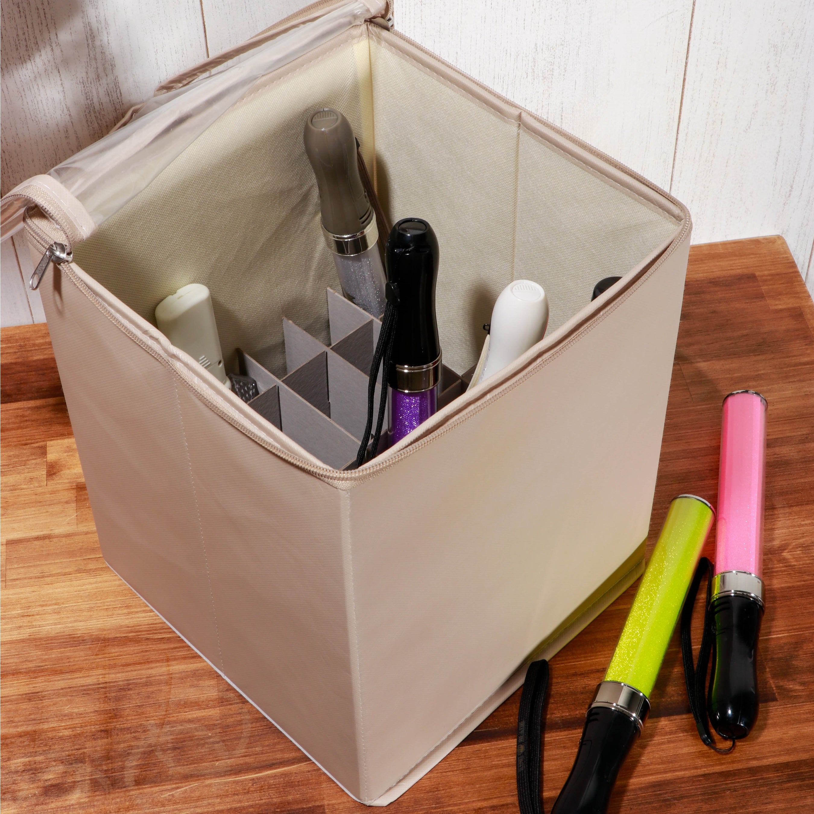 〇ペンライト収納