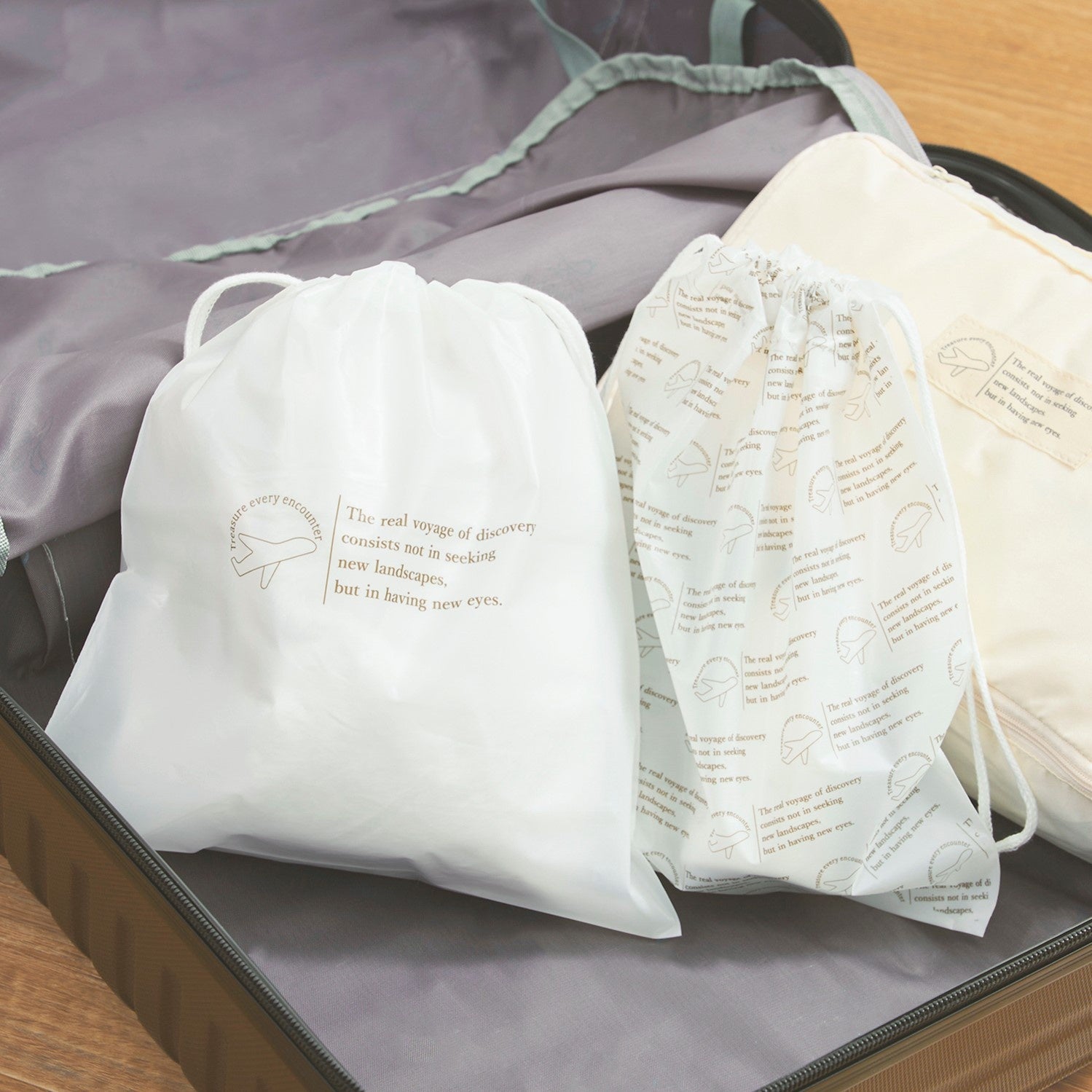 〇トラベルECO巾着6枚入（330円）