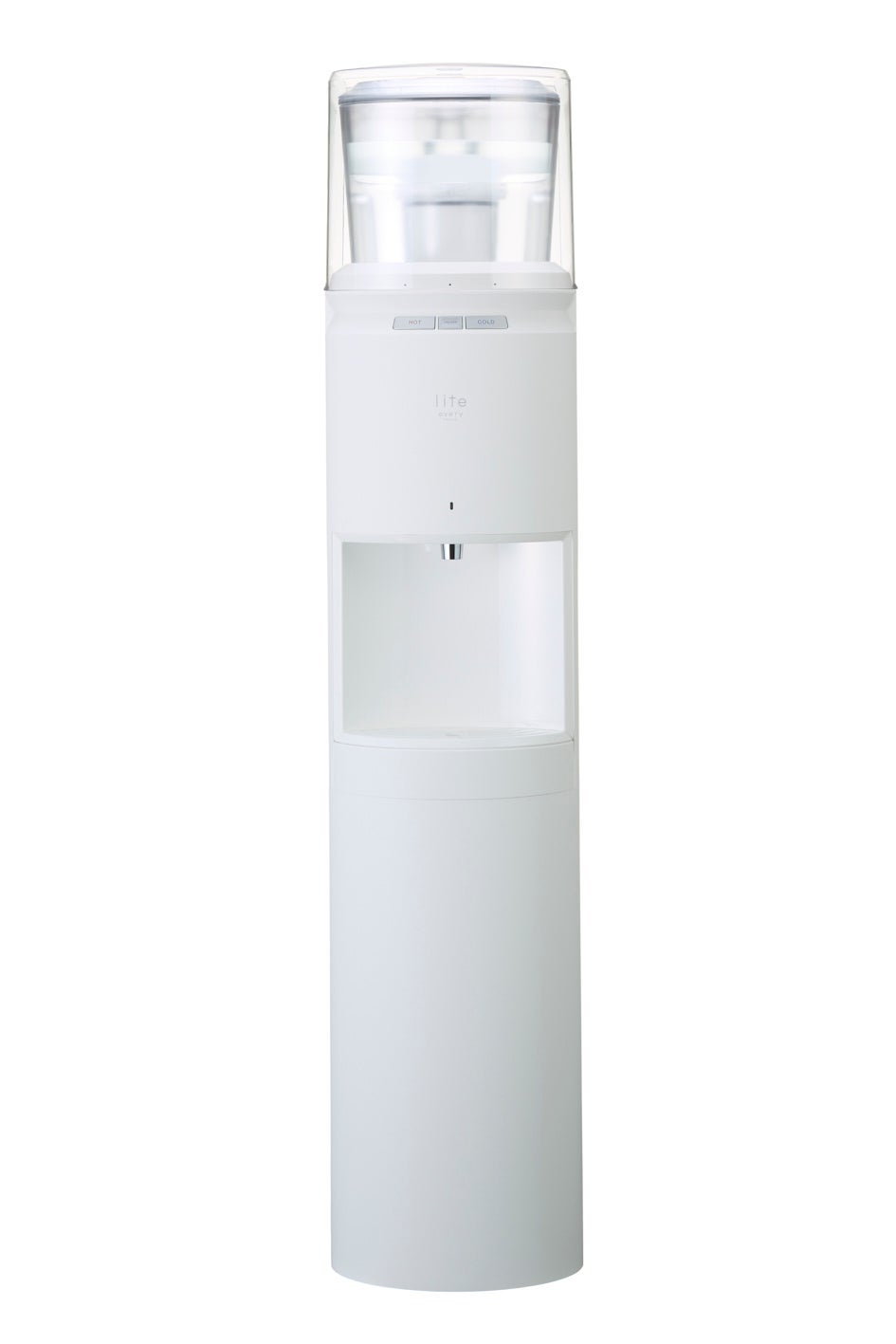 機能を絞ってよりシンプルに！浄水型ウォーターサーバー「every